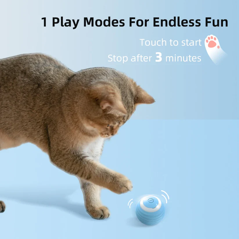 Cat Interactive Ball Smart Cat DogToys Electronic Interactive