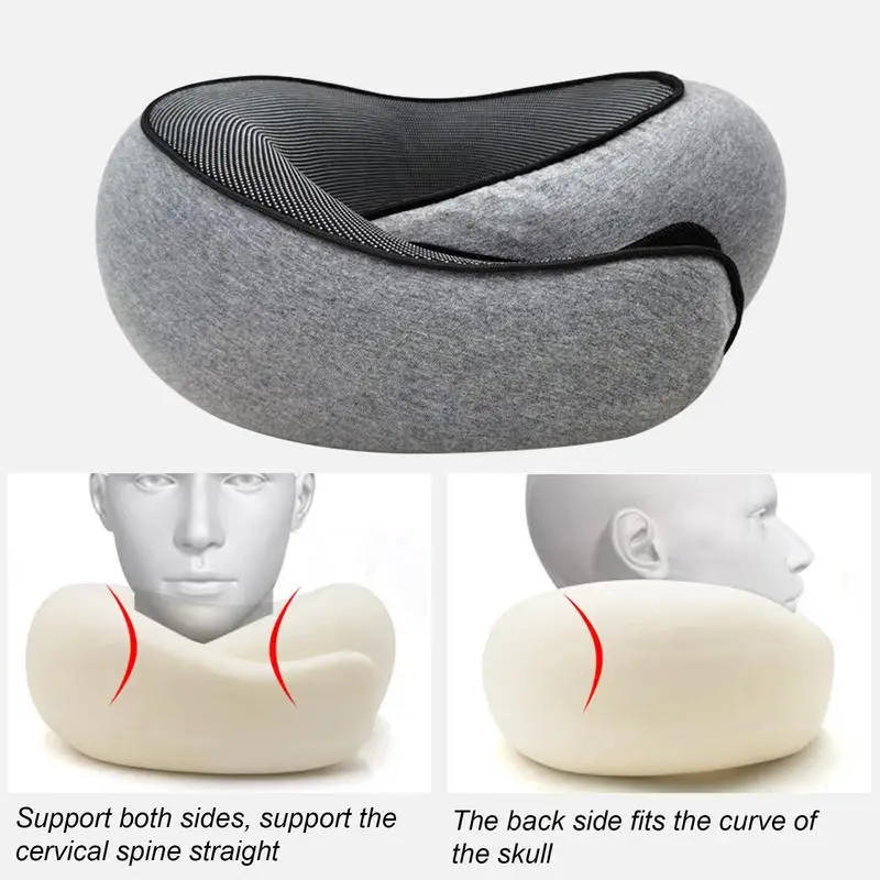Aircraft Memory Foam Travel Neck Pillow Sleeping