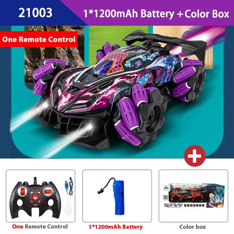 2.4G 4WD Space Drift RC Car With Led Lights