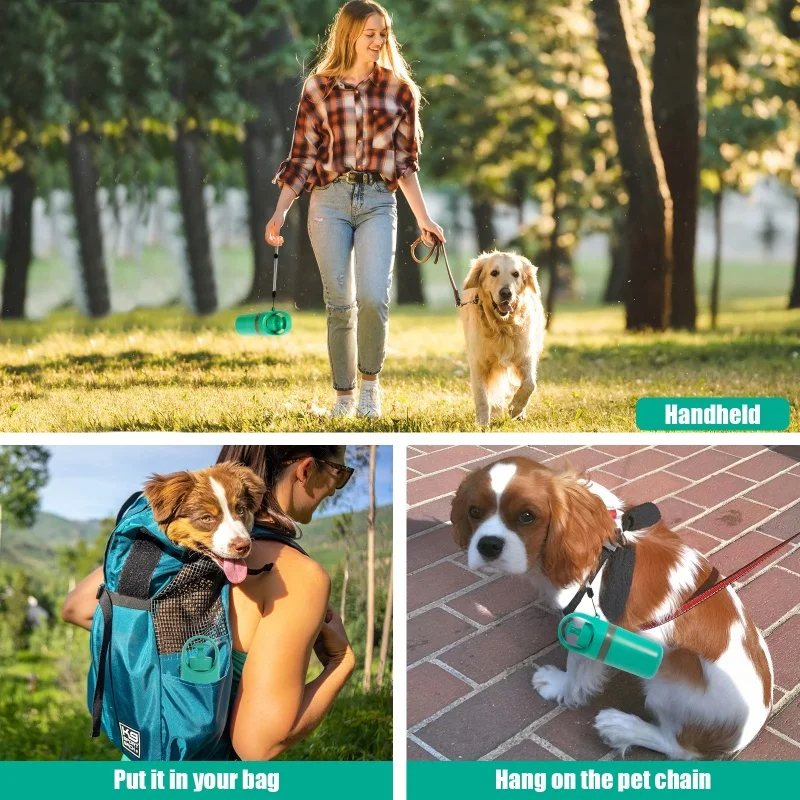 Portable Dog Poop Scooper With Built-in Bag Dispenser No Touch Portable Claw Pet Waste Cleaner Pet Poop Scooper 6 Claws