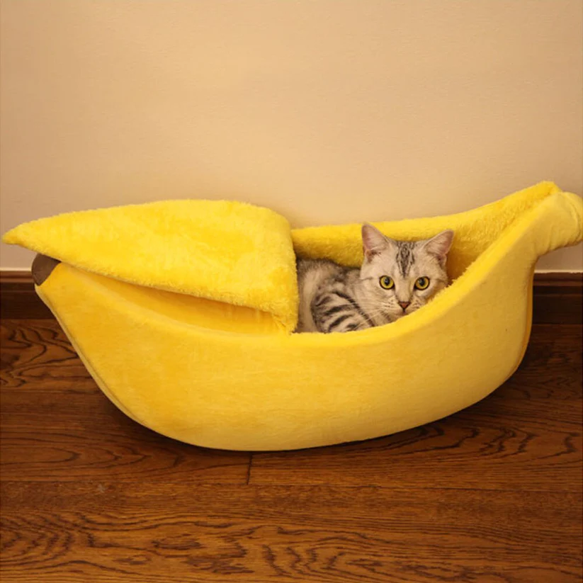 Pet Banana Bed