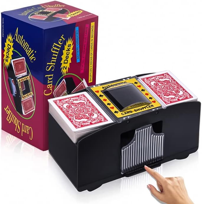 Automatic Card Shuffler 1/2/4/6 Decks