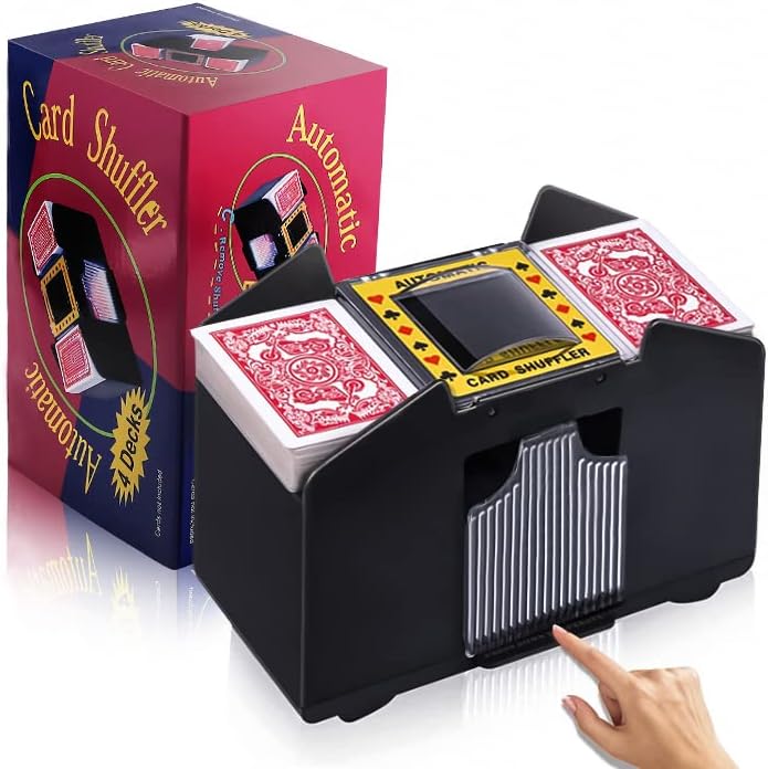 Automatic Card Shuffler 1/2/4/6 Decks