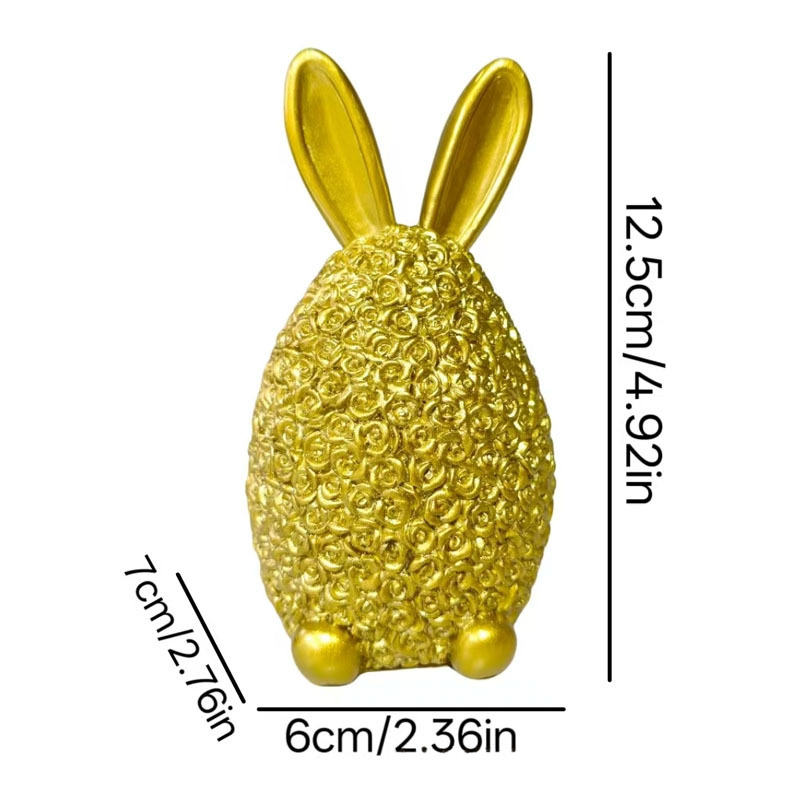 Rose Rabbit Easter Decoration