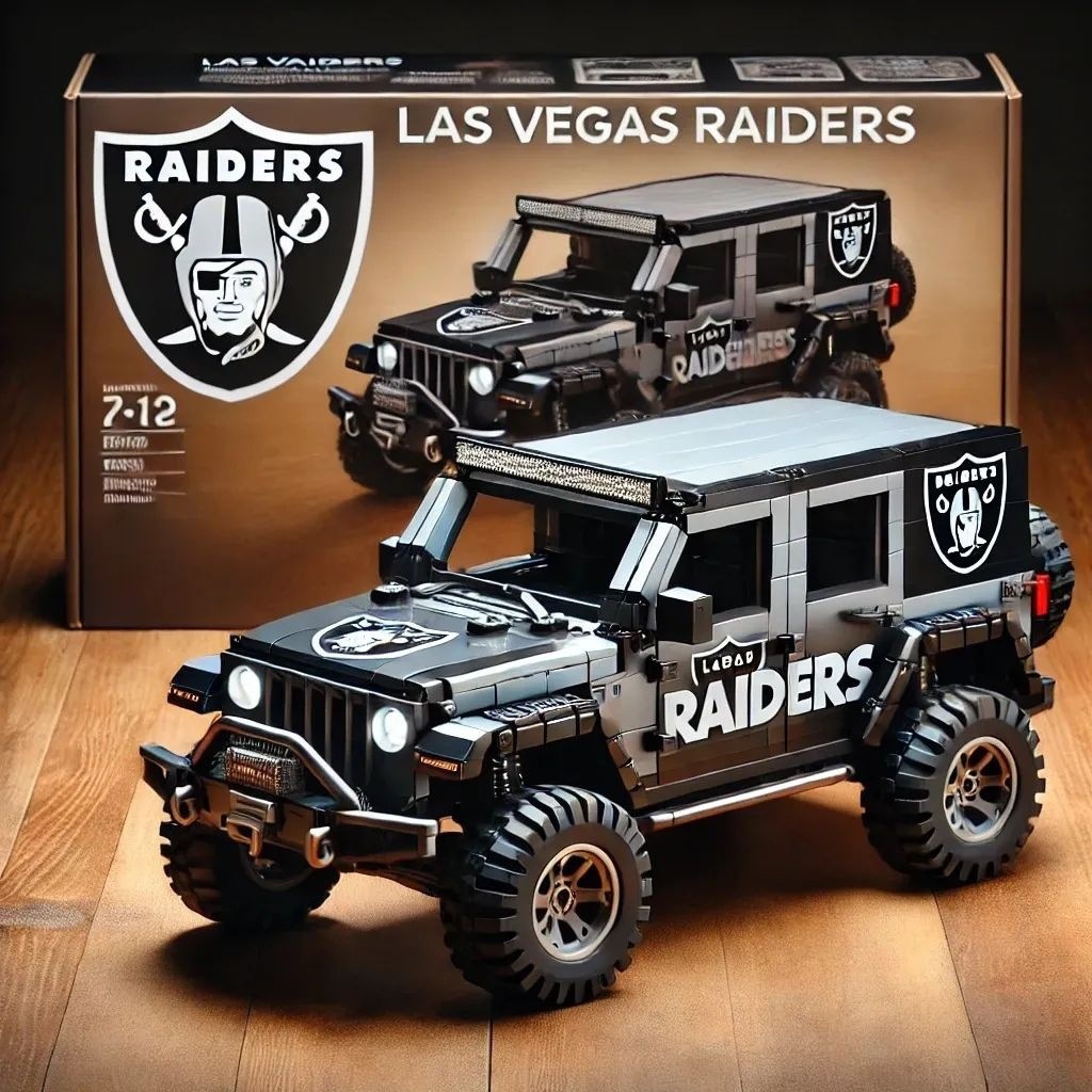 NFL Football Team Jeep Building Set