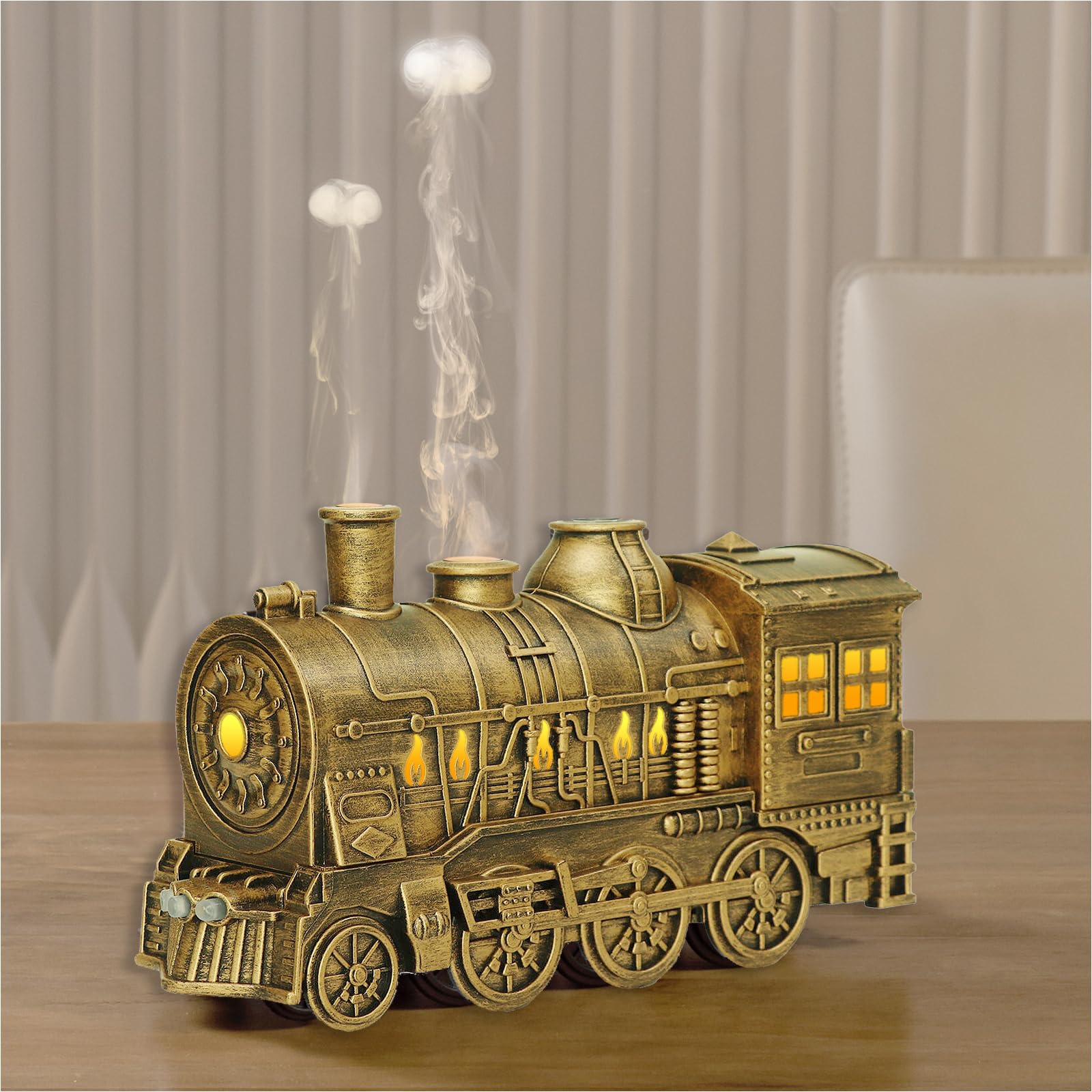🔥Retro Train Essential Oil Diffuser Humidifier 🔥💨