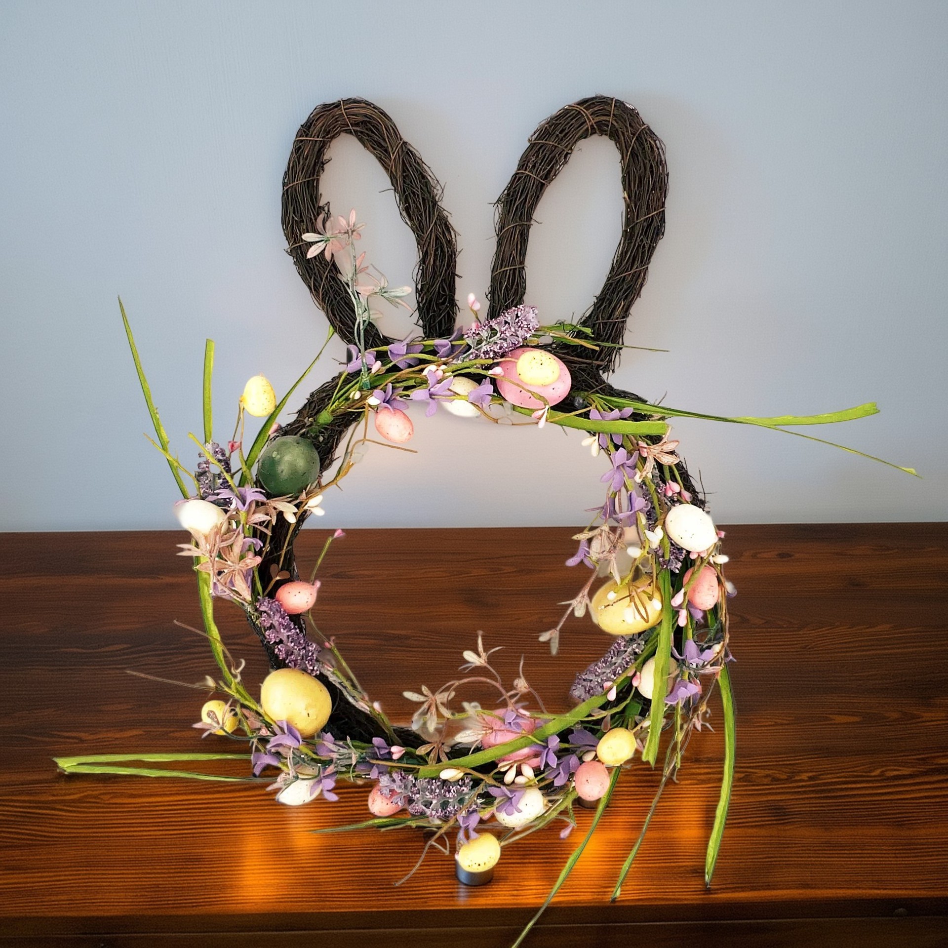 🐣🌸 Easter Wreath – Spring Front Door & Home Decor 🎀✨