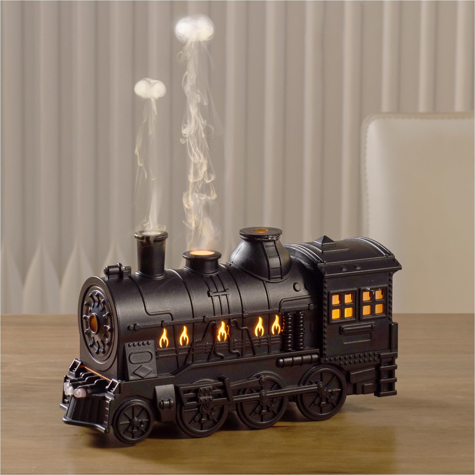🔥Retro Train Essential Oil Diffuser Humidifier 🔥💨