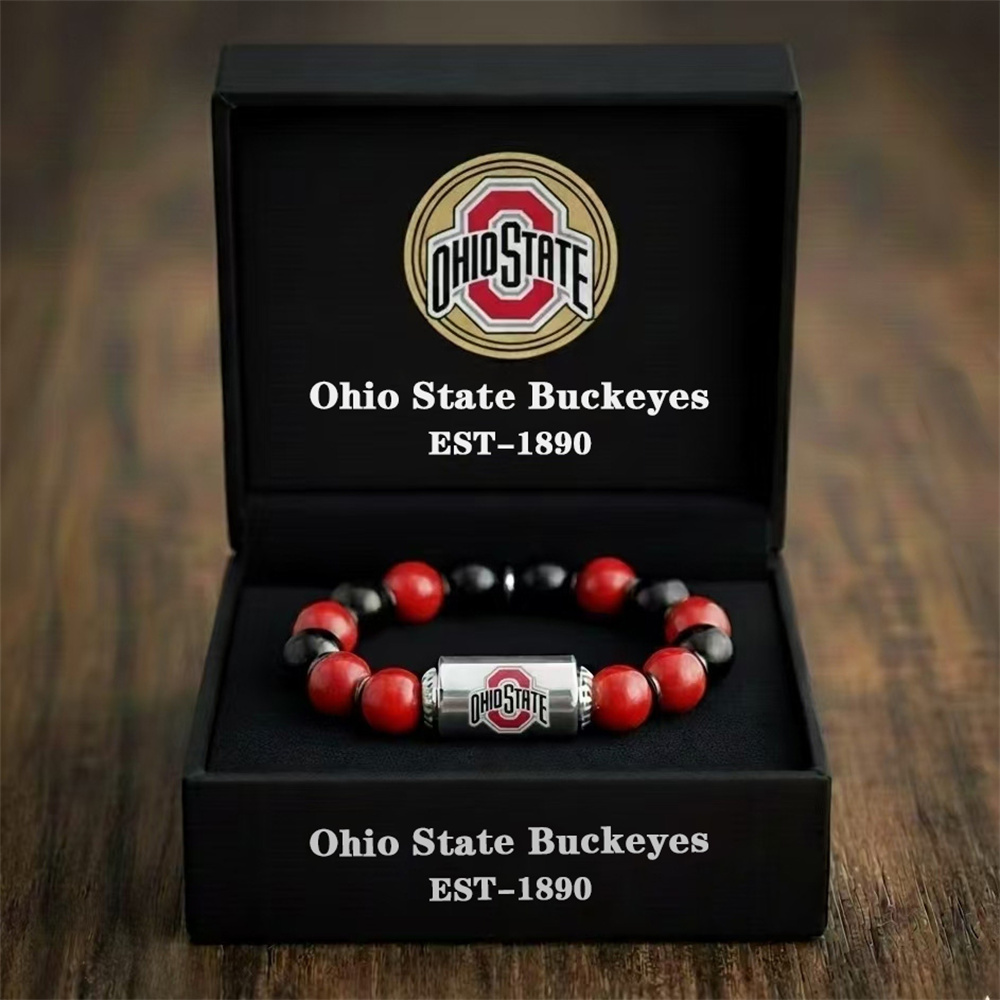 NFL Football Team Motivational Beaded Bracelet