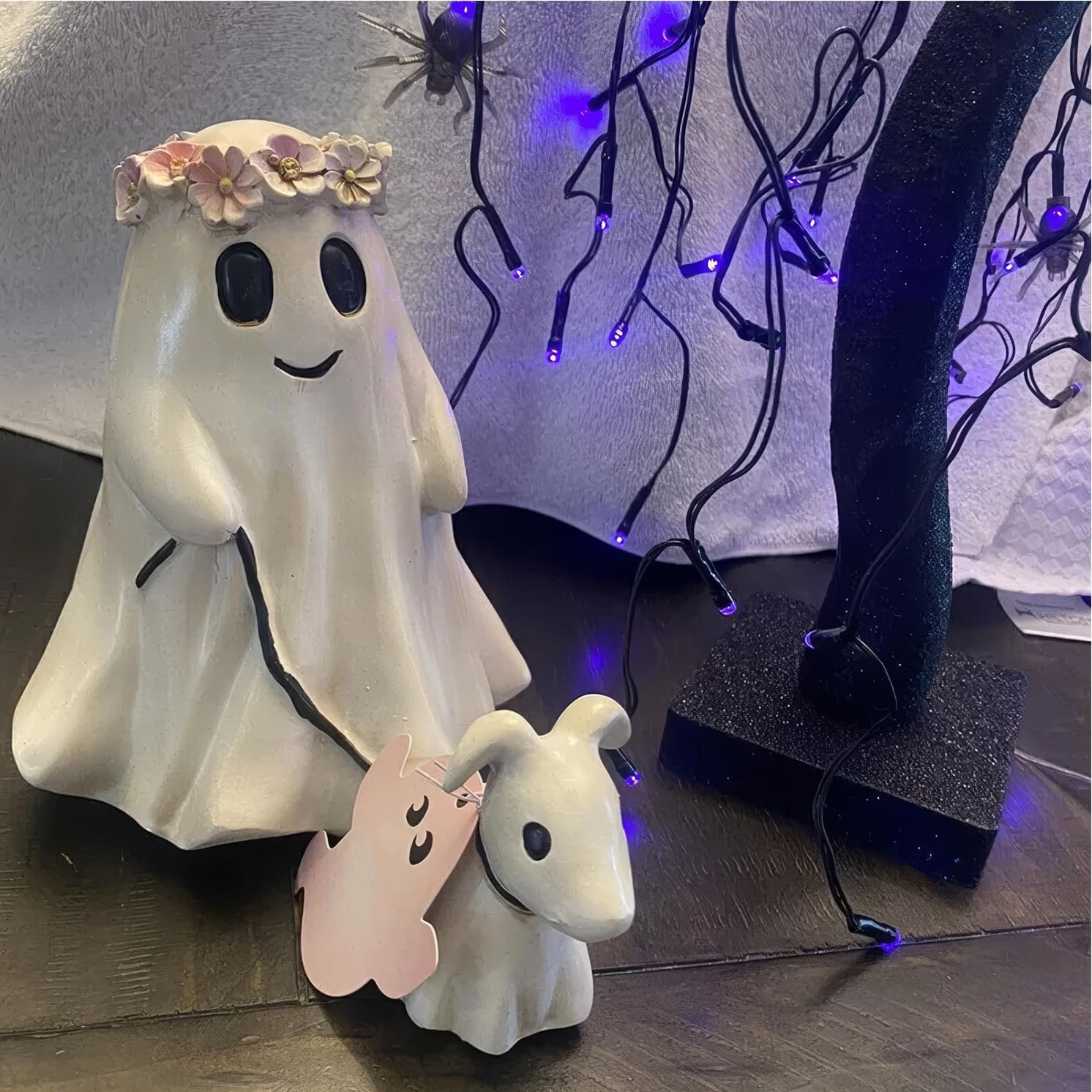 🔥Last Day 49% OFF-👻2024 Ghost Walking Dog Statue 🔥