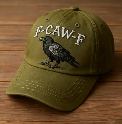 🔥F-CAW-F Crow Hat - 100% Made in the USA