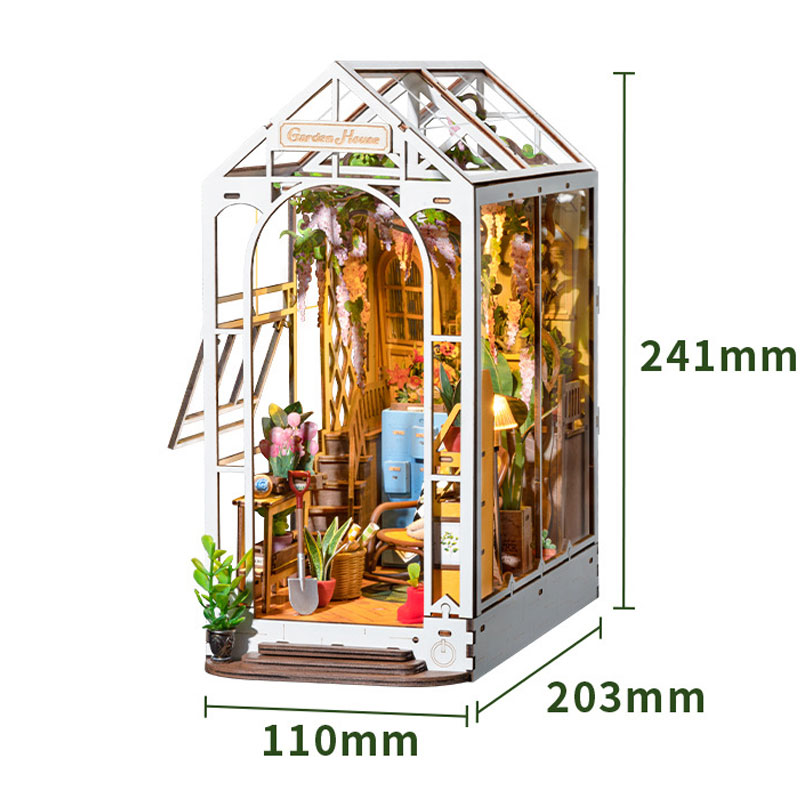 Book Nooks DIY 3D Wooden Puzzle