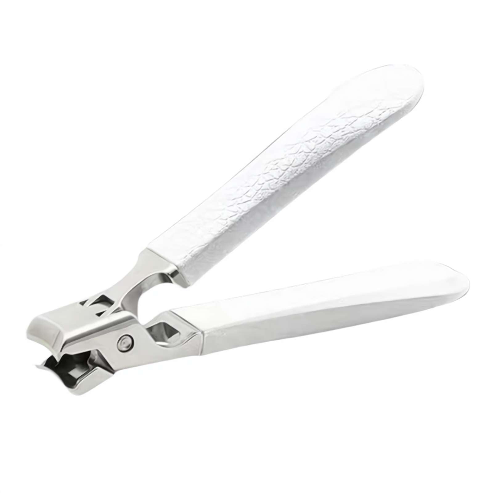 Heavy-duty stainless steel splash-proof nail clippers for thick nails