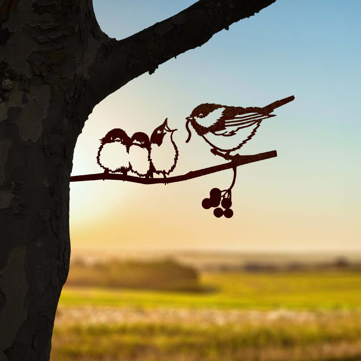 🔥HOT SALE 49% OFF - Metal birds Garden Decor Art