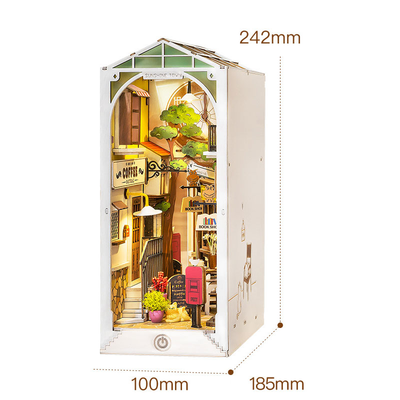 Book Nooks DIY 3D Wooden Puzzle