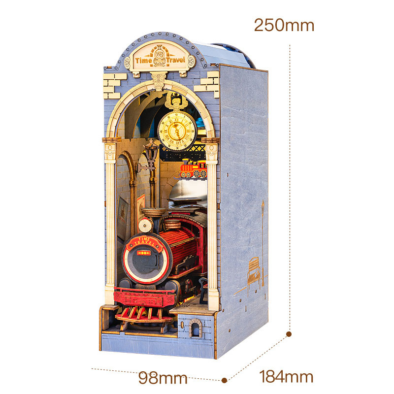 Book Nooks DIY 3D Wooden Puzzle