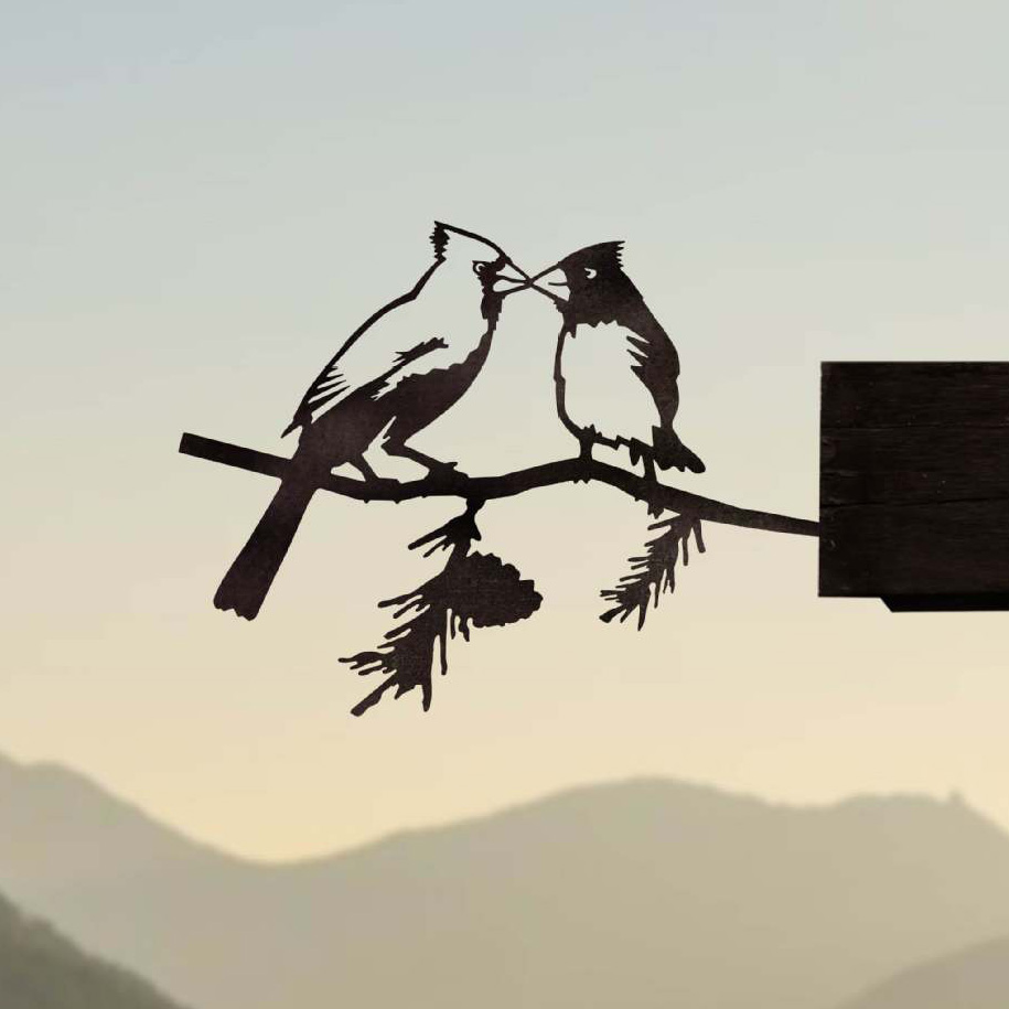 🔥HOT SALE 49% OFF - Metal birds Garden Decor Art