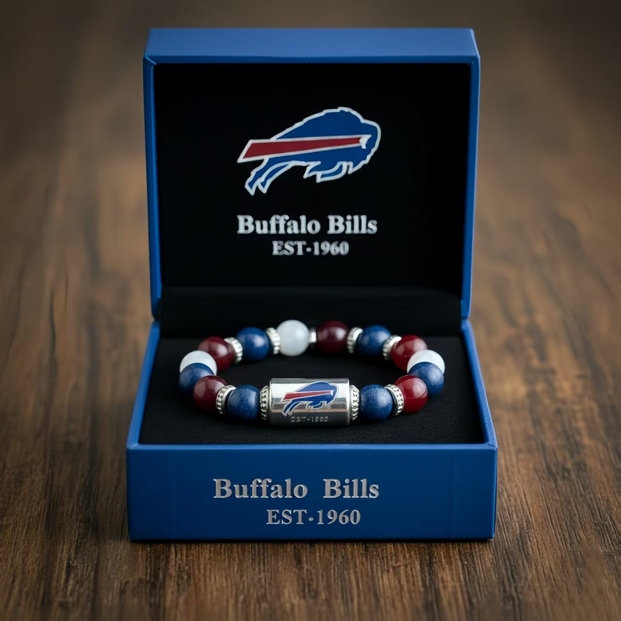 NFL Football Team Motivational Beaded Bracelet