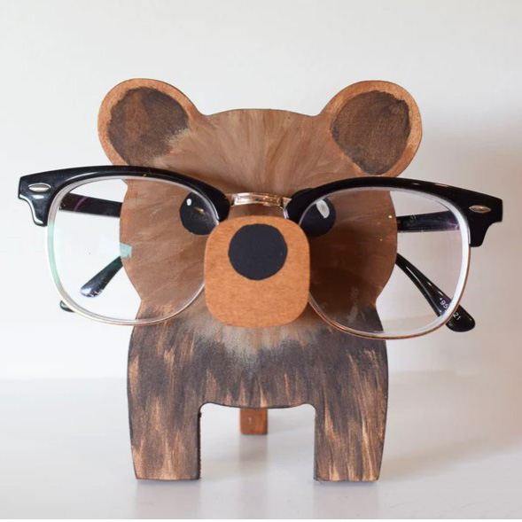 🦉Wooden Animal Glasses Stand 👓
