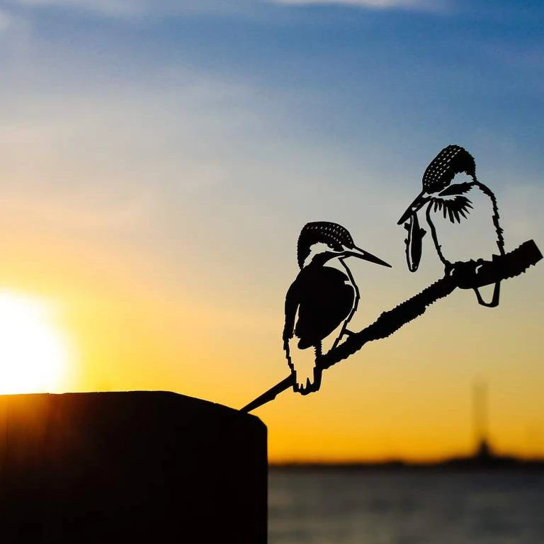 🔥HOT SALE 49% OFF - Metal birds Garden Decor Art