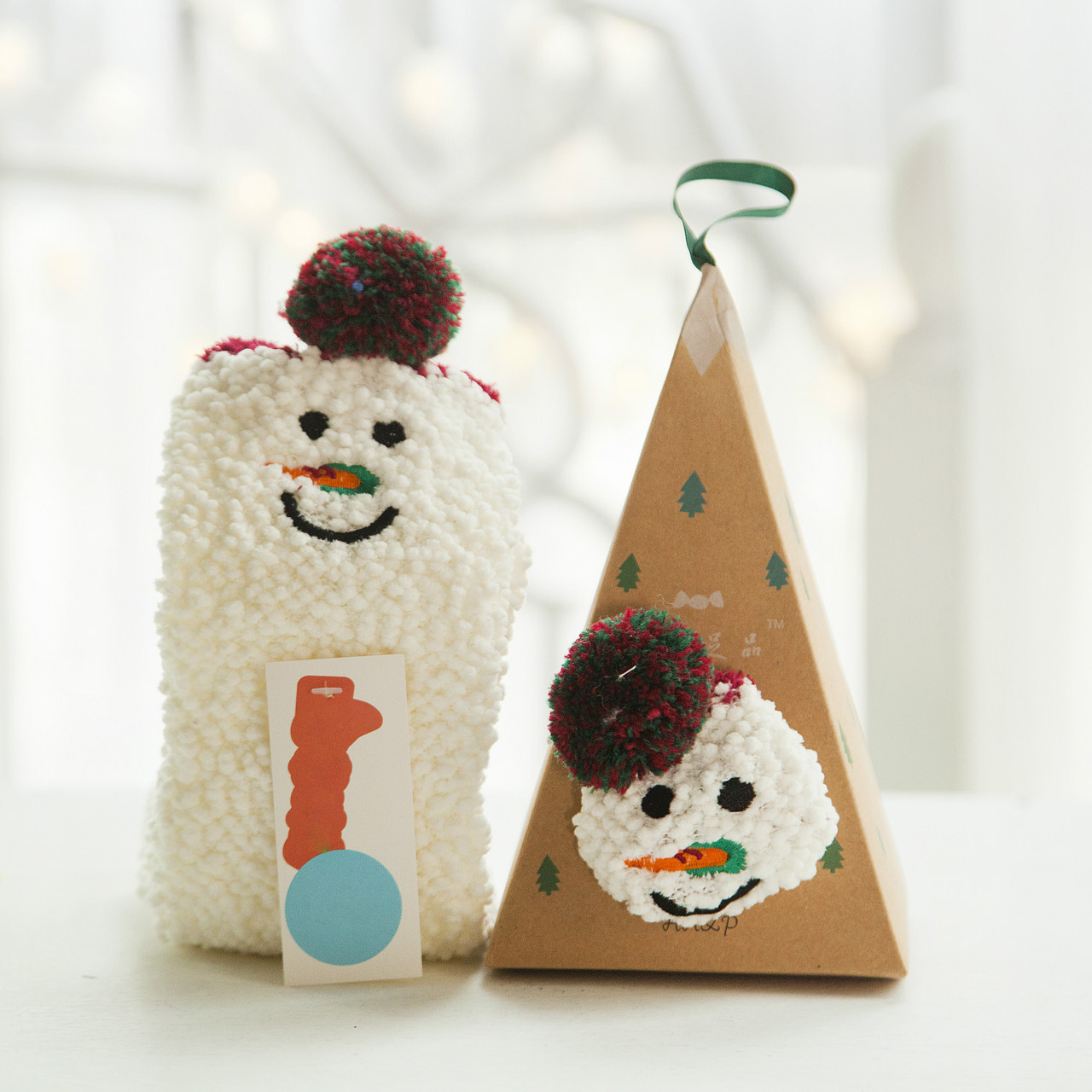 Christmas Hanging Stocking Gift Box Ornaments