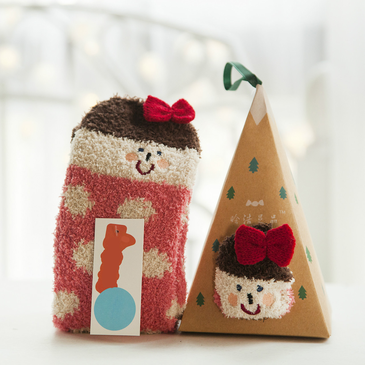Christmas Hanging Stocking Gift Box Ornaments