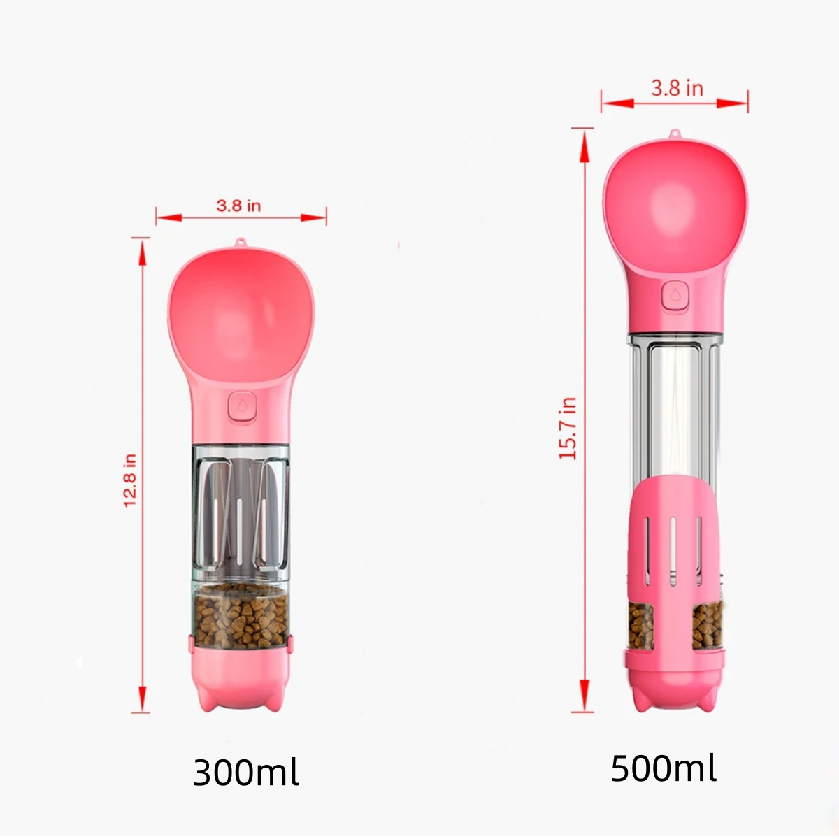 4 in 1 Multi-Purpose Dog Water Bottle