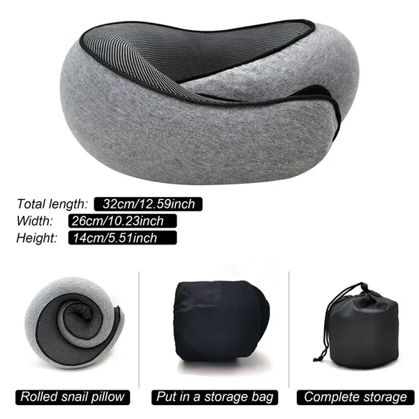 Aircraft Memory Foam Travel Neck Pillow Sleeping