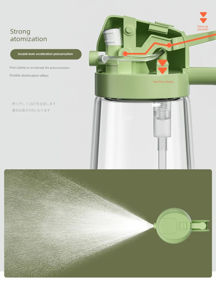 ✨HOT SALE💕2 in 1 Glass Oil Sprayer & Dispenser🔥