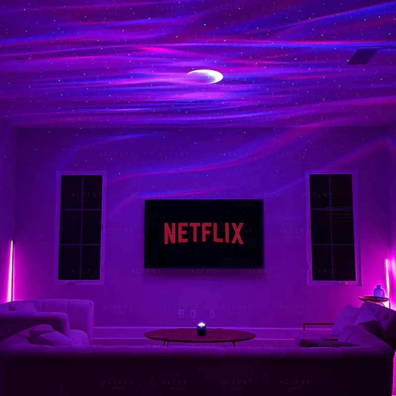 2 in 1 Northern Lights and Ocean Wave Projector