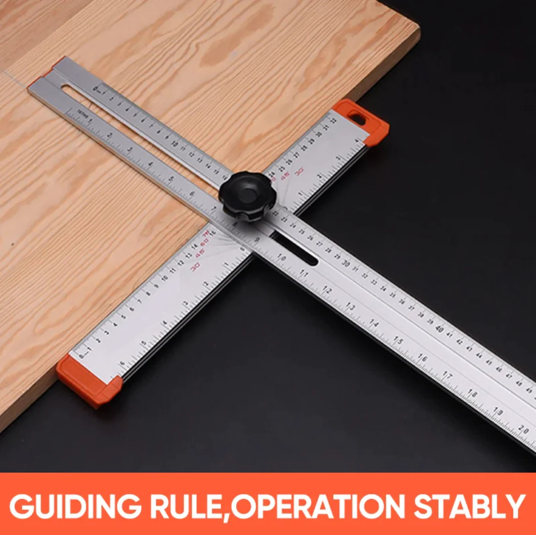 4-in-1 Drilling Positioning Ruler