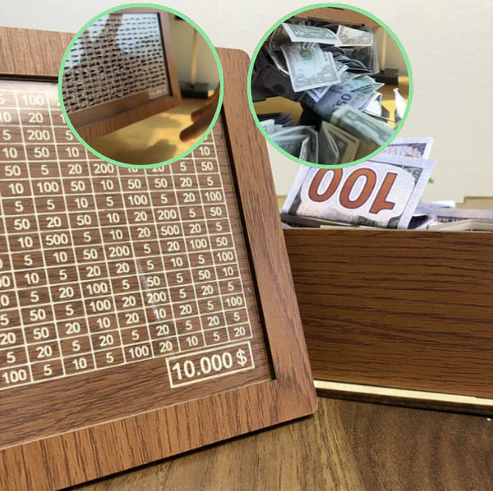 🔥New Arrivals 50% off🔥Retro Style Wooden Money Box