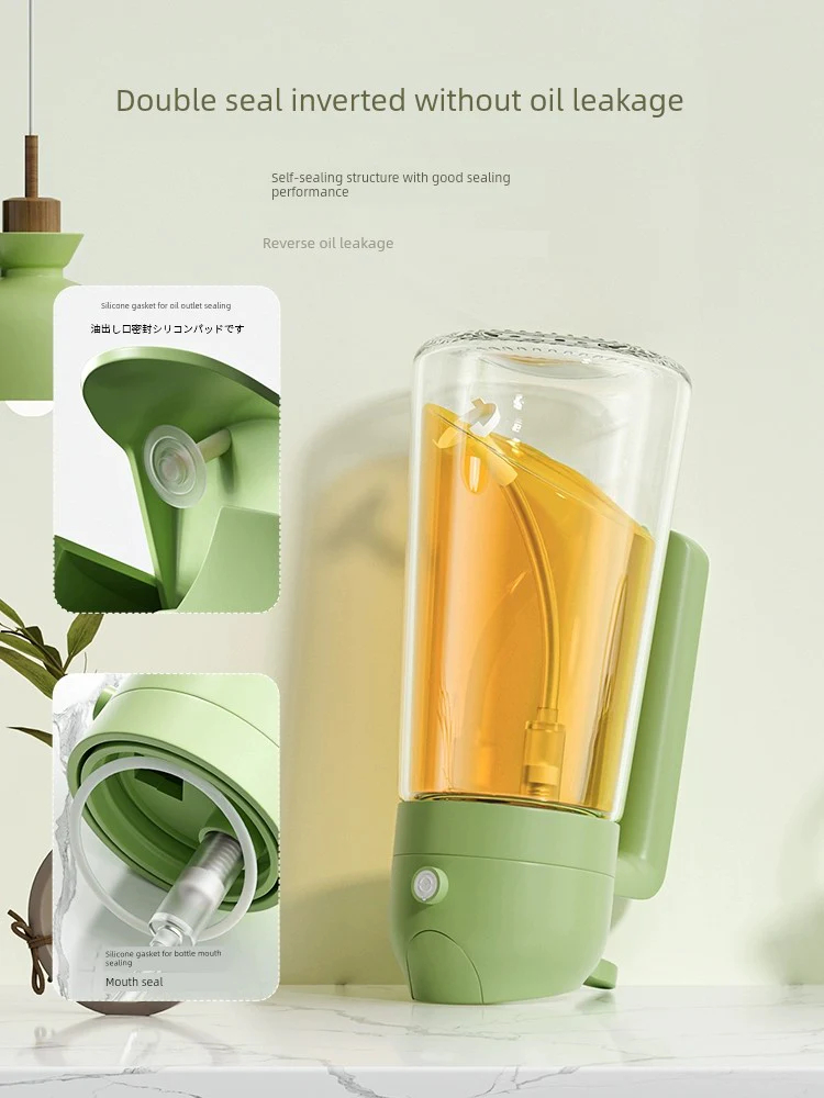 ✨HOT SALE💕2 in 1 Glass Oil Sprayer & Dispenser🔥