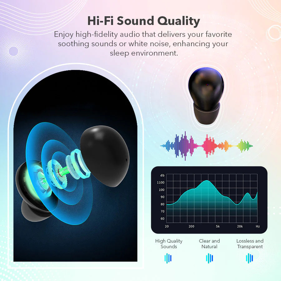 Keillini™ Hi-Fi Noise Cancelling Sleeping Buds 😴
