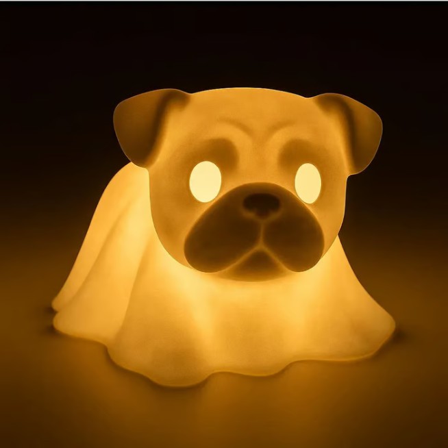 Halloween Dachshund Pumpkin Lamp