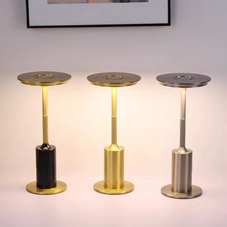 Cordless Table Lamp - Dimmable & Rechargeable Waterproof Desk Light