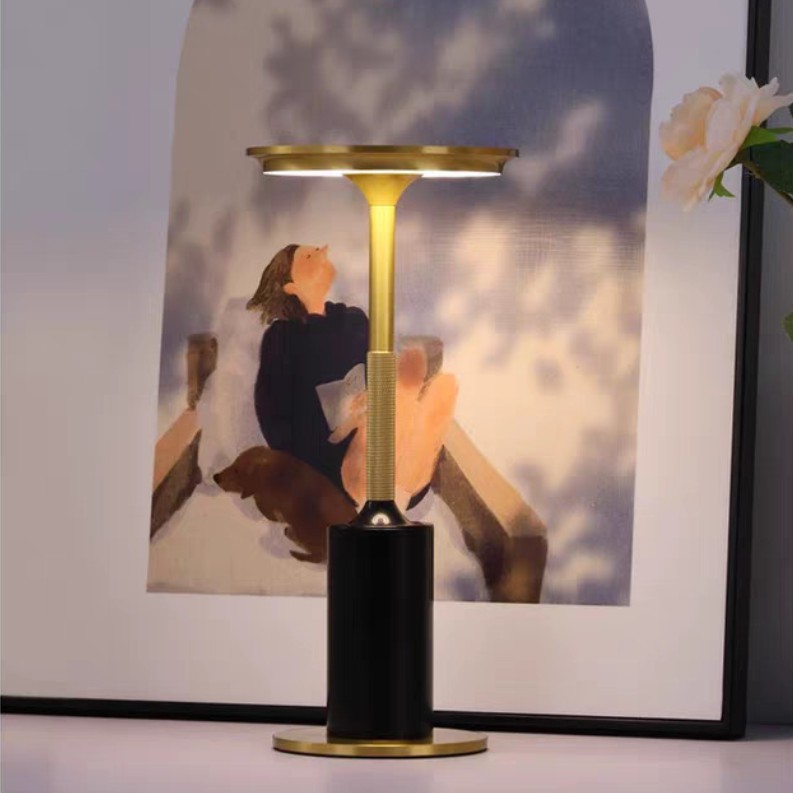 Cordless Table Lamp - Dimmable & Rechargeable Waterproof Desk Light