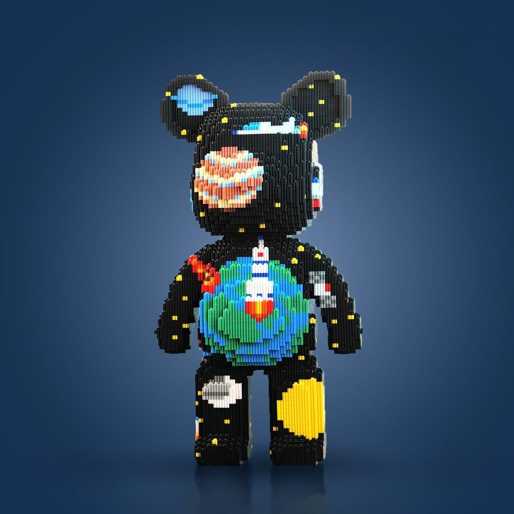 Giant Bear Building Bricks