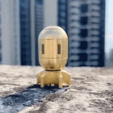 Hand Spinner Portable Brass Bombs Spinner