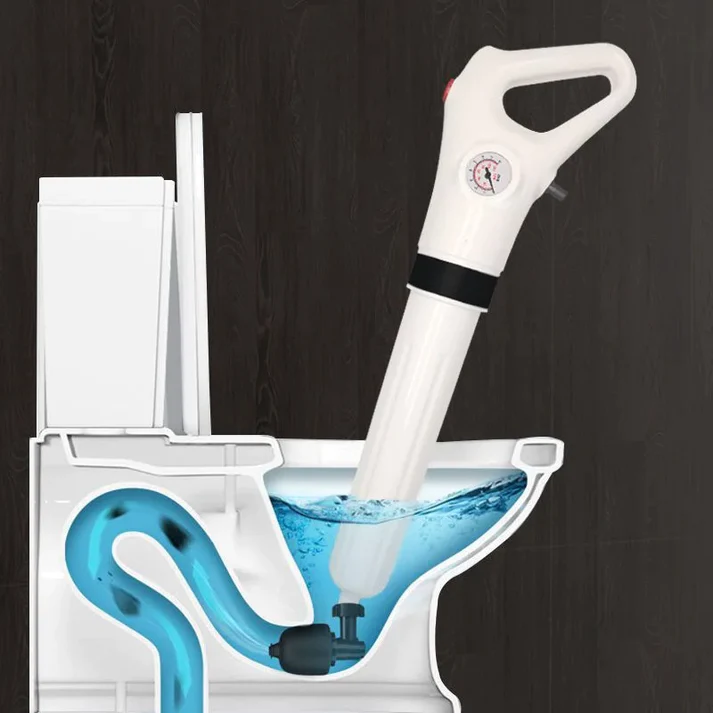 🔥 Household High-pressure Manual Toilet Drain Pipe Unblocker