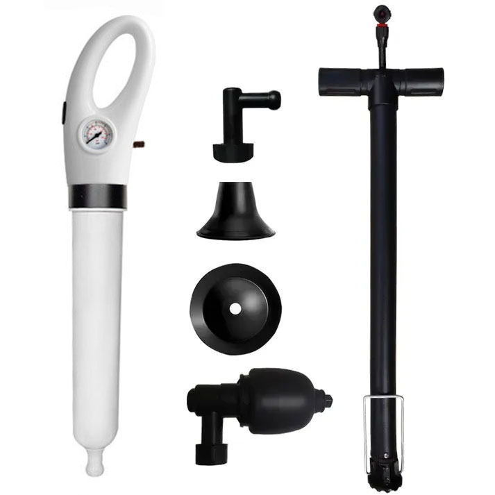 🔥 Household High-pressure Manual Toilet Drain Pipe Unblocker