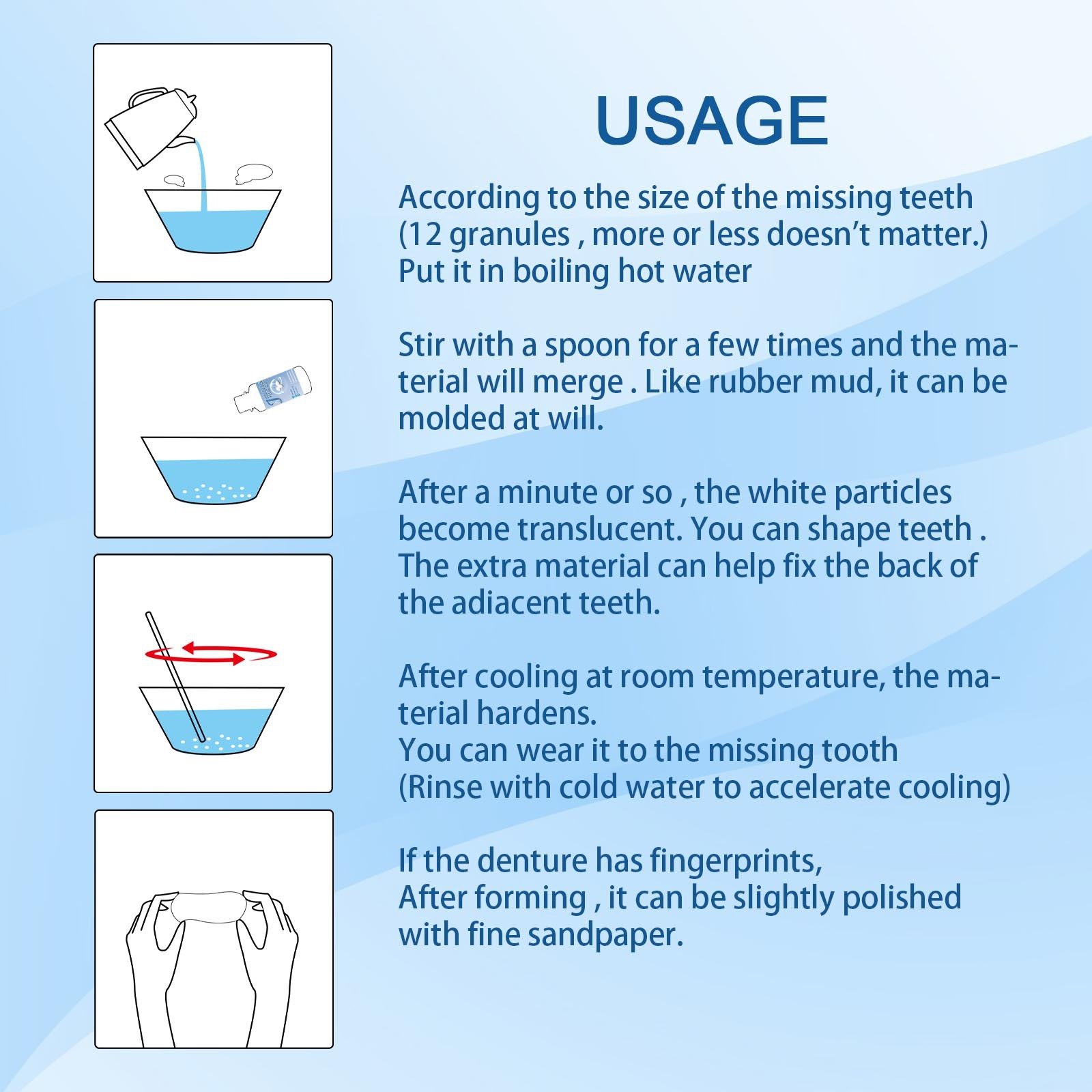 Tooth Repair Granules