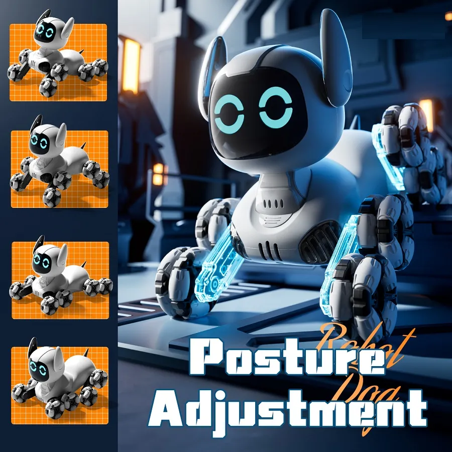 Remote Control Robots Dog Toys with Auto-Demonstration