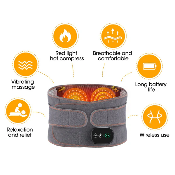 HeatBoost™ Ease Pain Red Light Lumbar Belt