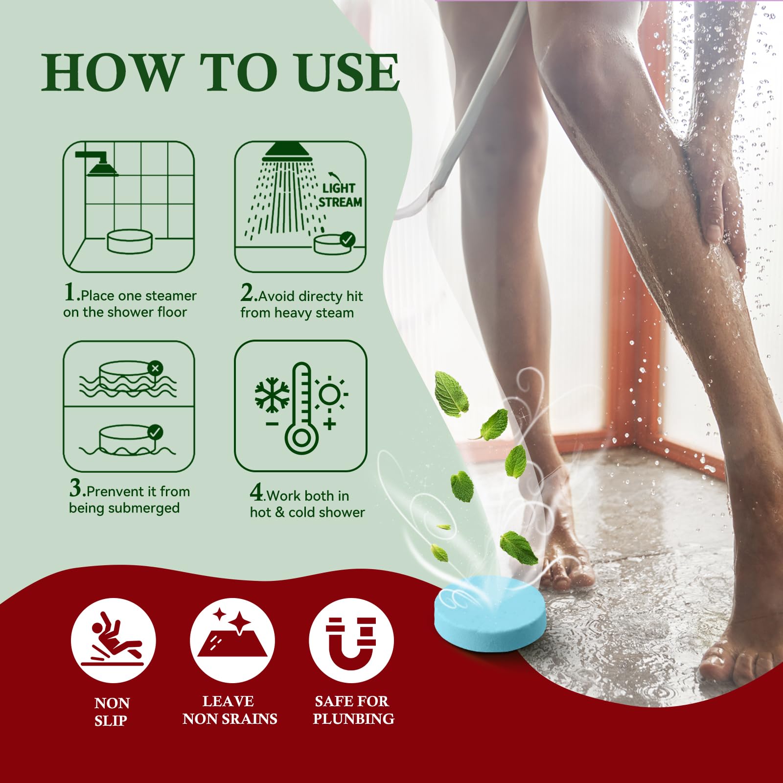 Keillini™ SHOWER STEAMERS GIFT SET