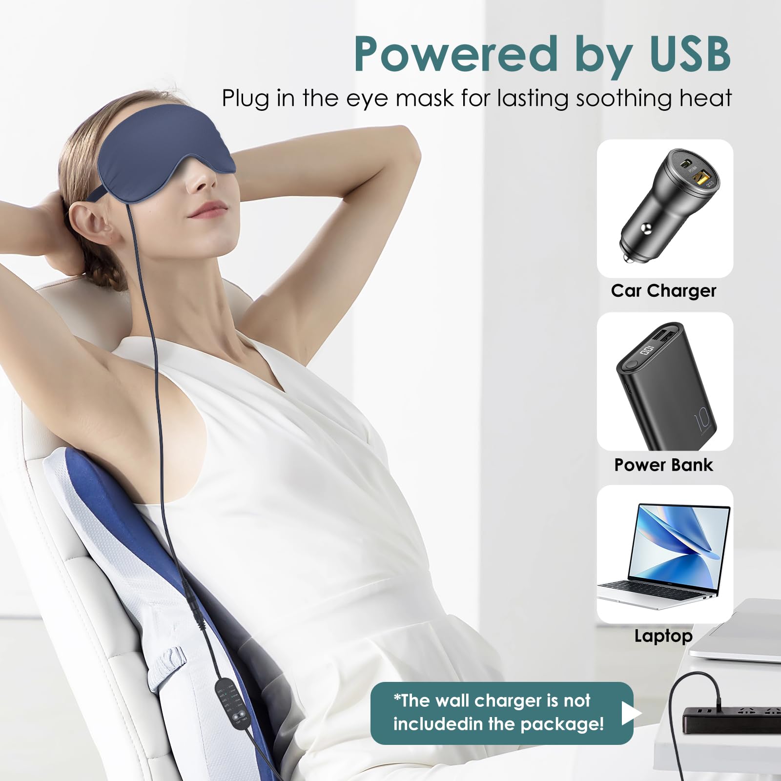 USB Electric Heated Eye Mask