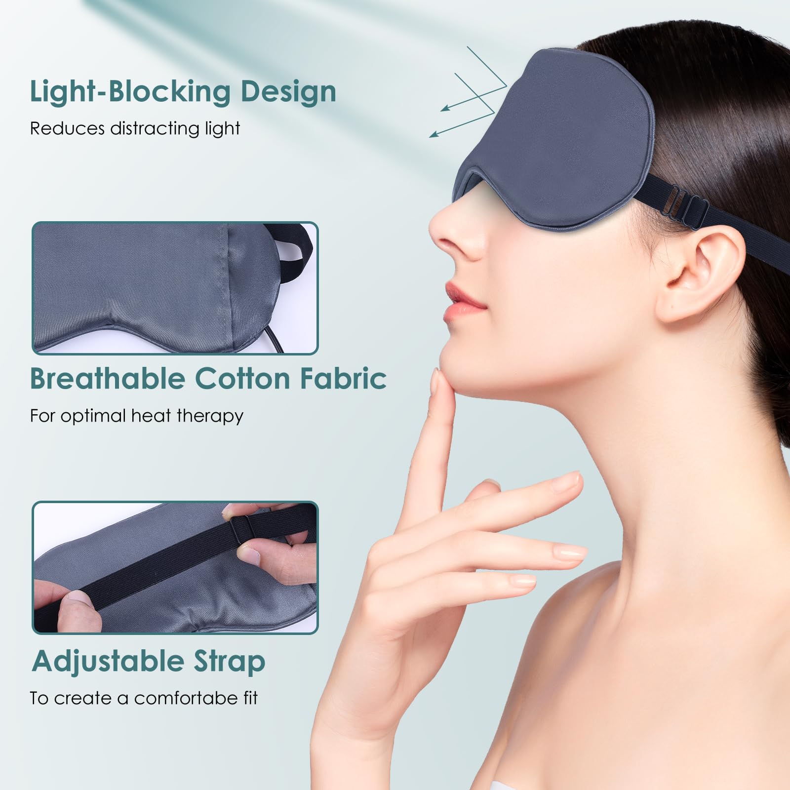 USB Electric Heated Eye Mask