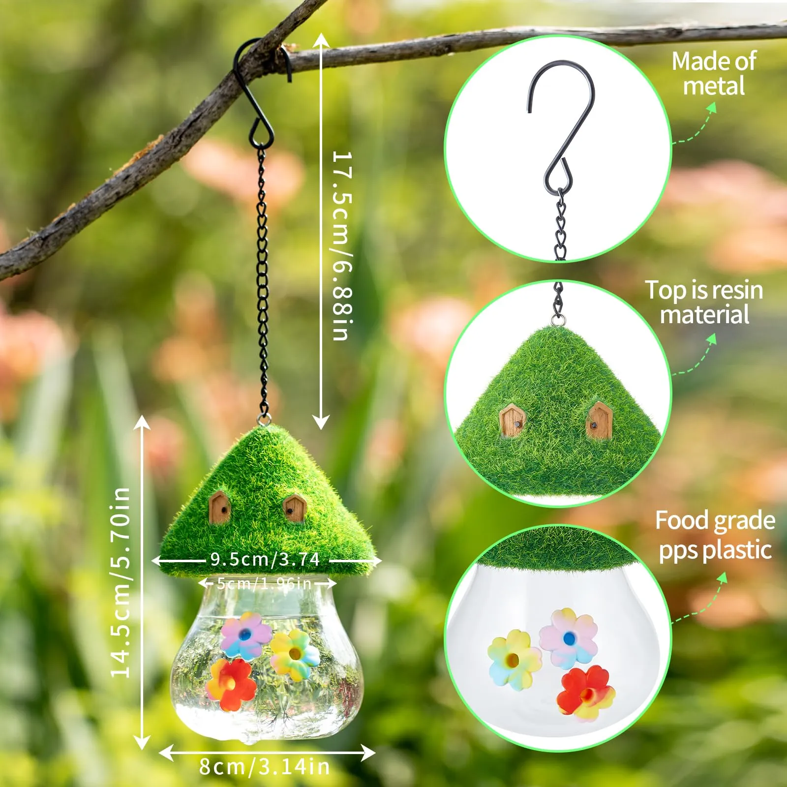 🐦Outdoor Hanging Mushroom Shape Bird Feeder