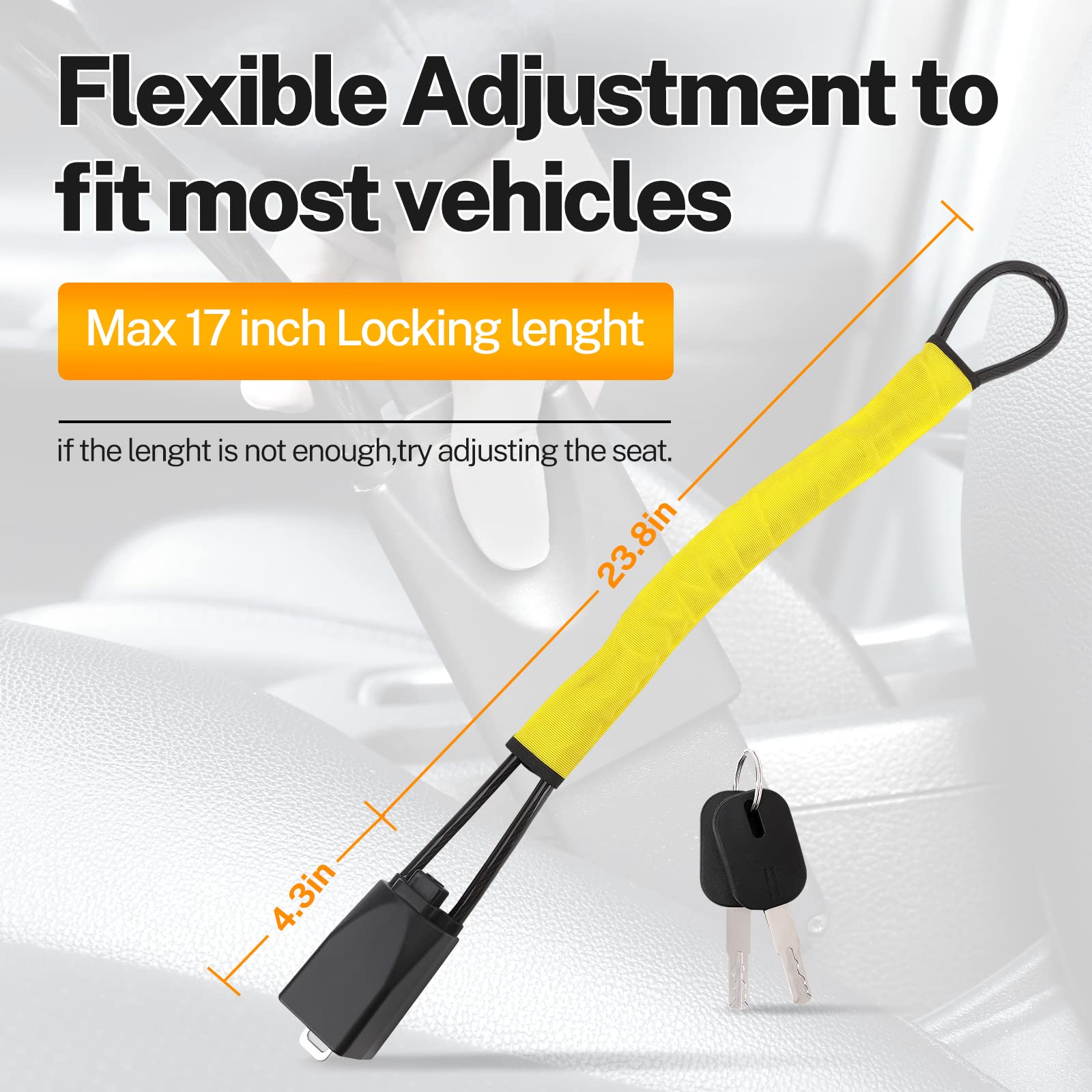 Security Anti Theft Car Locks Devices 