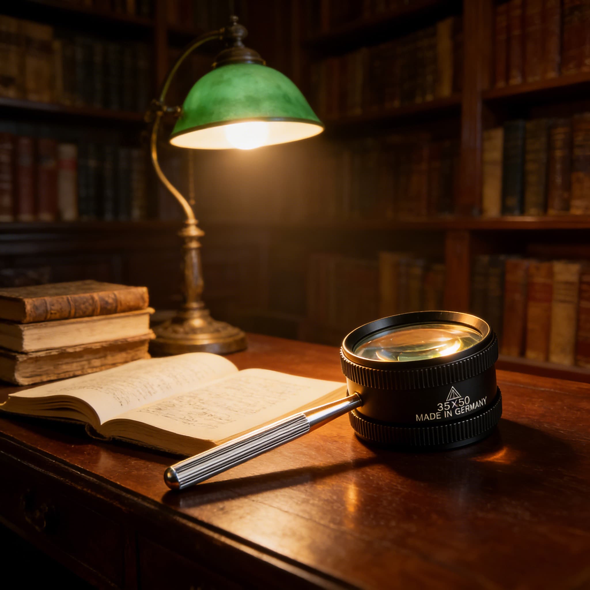 50x Retro Camera Lens Style Handheld Magnifier